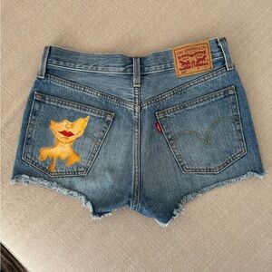 Custom Levi Shorts